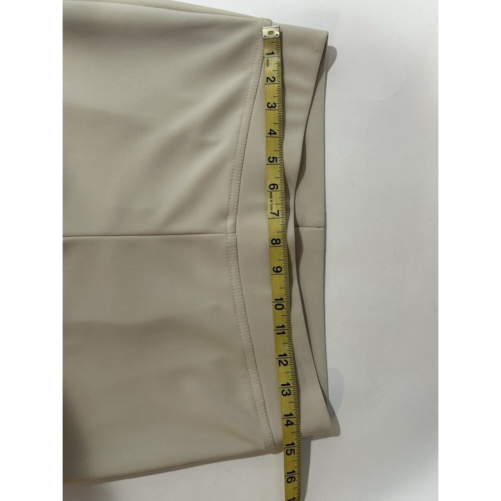 joseph ribkoff Set Of 3 Tank Top Blazer And Pants Beige jersey Fabric Size S/M - Picture 11 of 16